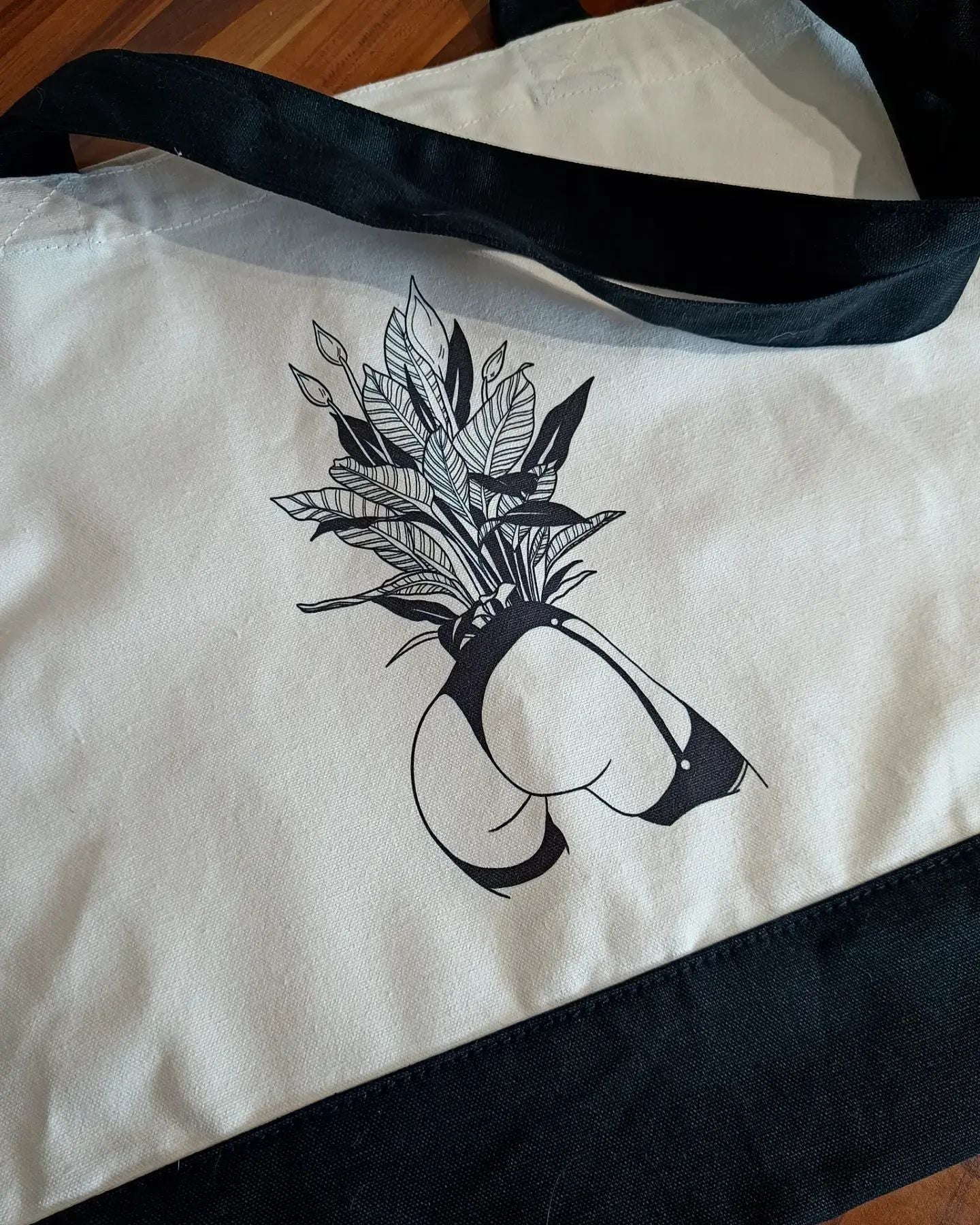 BOOTY COTTON TOTE BAG